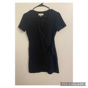 Madewell Texture & Thread Wrap Dress